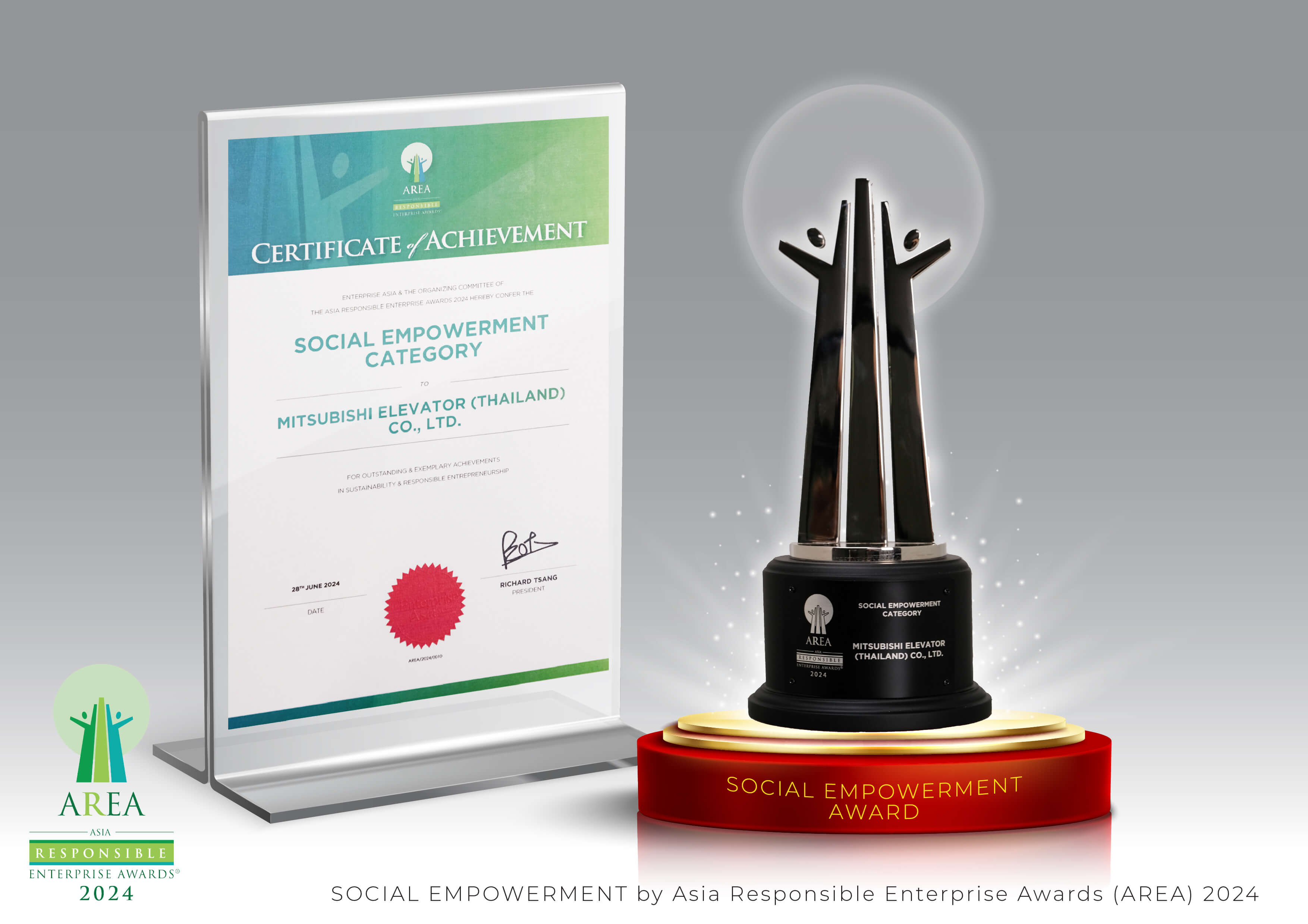 Social Empowerment โดย Asia Responsible Enterprise Awards (AREA) 2024