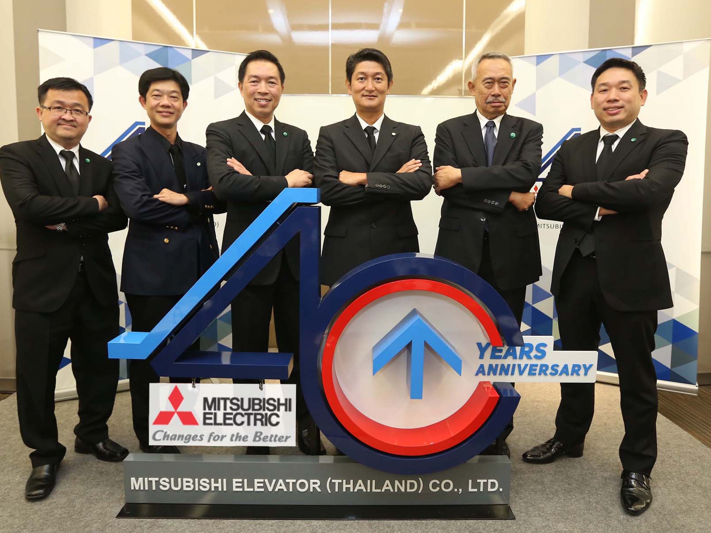 มิตซูบิชิ เอลเลเวเตอร์ จัดแถลงข่าวทิศทางธุรกิจในโอกาสครบรอบ 40 ปี