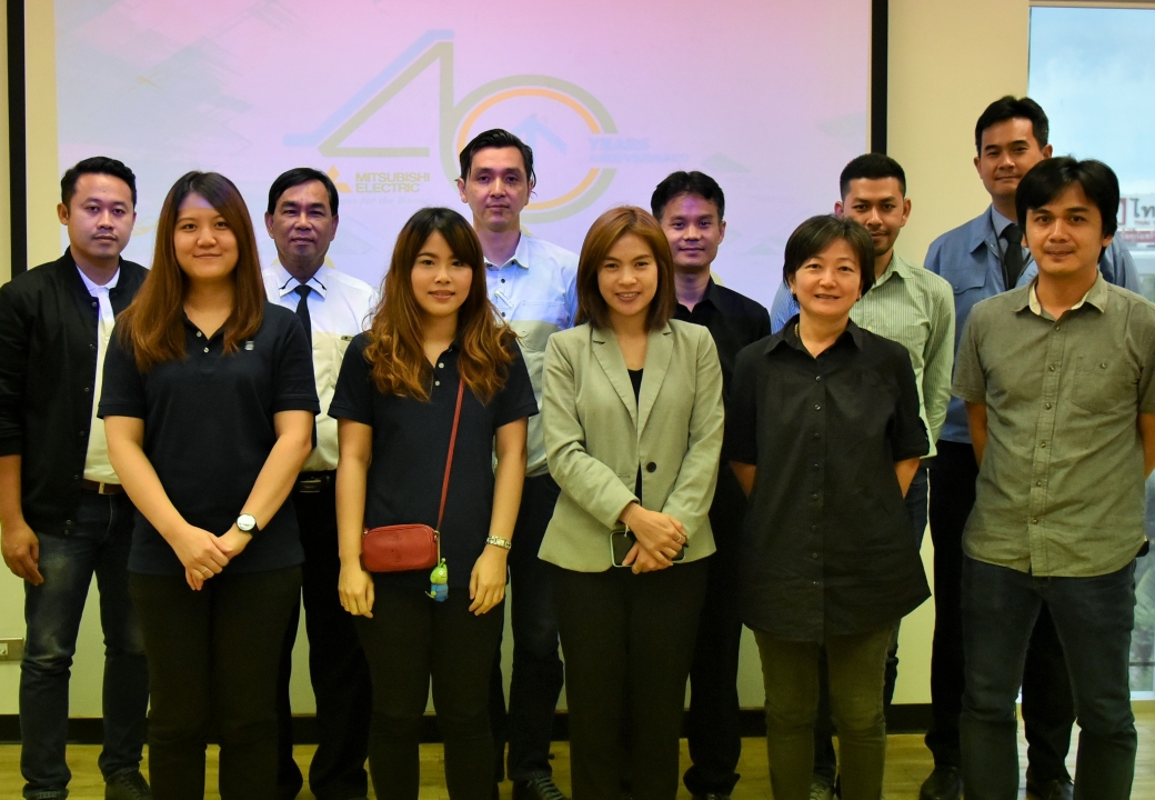 แสนสิริ เยี่ยมชมและอบรม ณ ศูนย์ฝึกอบรมมิตซูบิชิ