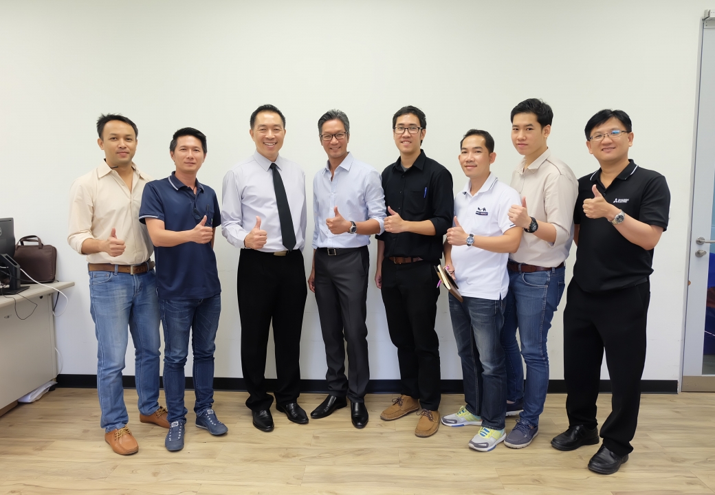 พร้อพเพอร์ตี้ เพอร์เฟค เยี่ยมชมและอบรม ณ ศูนย์ฝึกอบรมมิตซูบิชิ