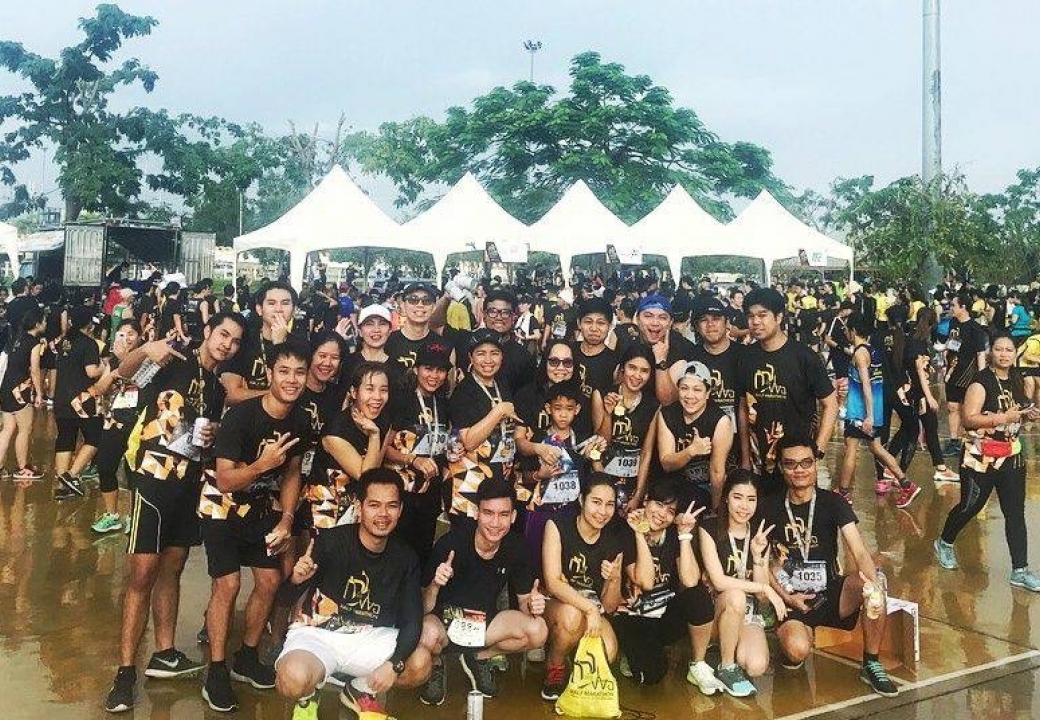 กลุ่มพนักงานมิตซูบิชิร่วมกิจกรรมวิ่งมาราธอนเนื่องในโอกาสวันพ่อแห่งชาติ