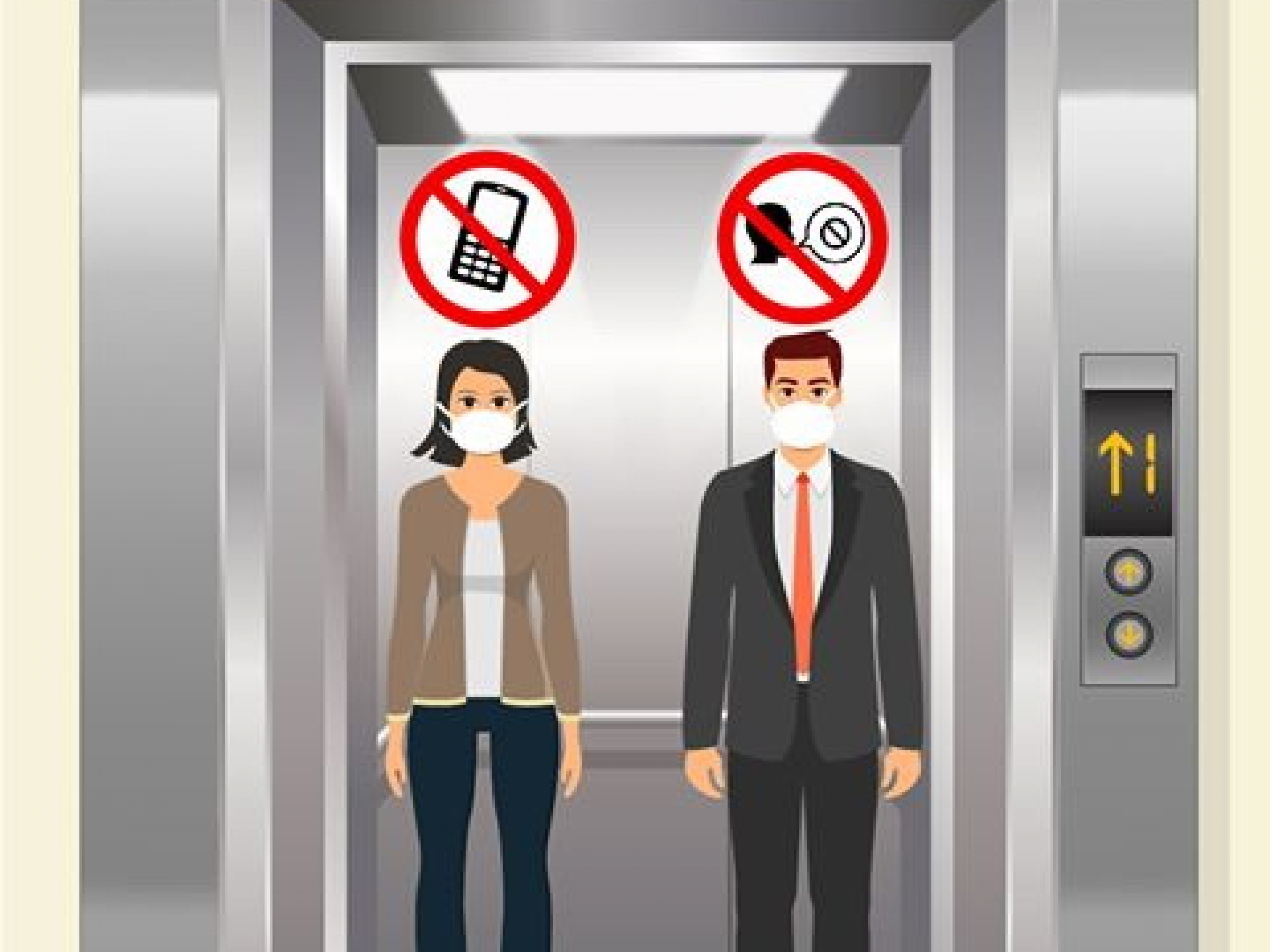 ใช้ลิฟต์และบันไดเลื่อนอย่างไร ไม่เสี่ยงต่อ COVID-19