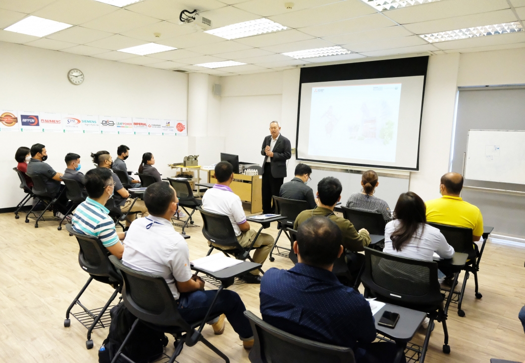 มิตซูบิชิ เอลเลเวเตอร์ ร่วมกับ สมาคมผู้ตรวจสอบอาคาร จัดฝึกอบรมและทดสอบความรู้ตามมาตรฐาน 